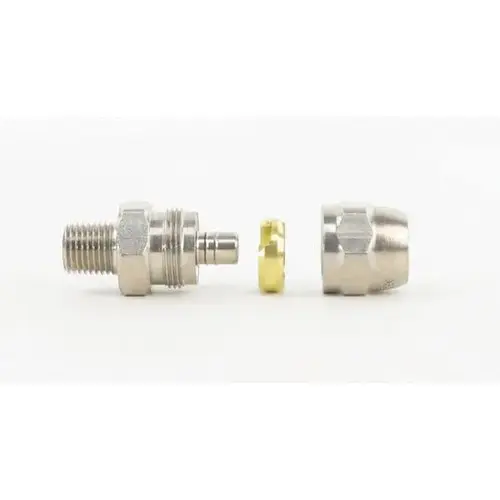 P-HC-4599 Reusable Straight Hose Connector, 1/4 in MNPS