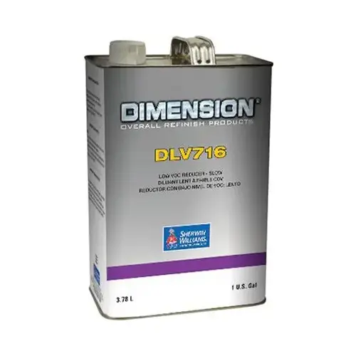 DLV716-1 Reducer, 1 gal Can, Liquid, Slow Speed/Temperature