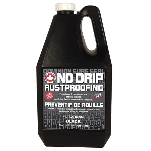 ASS512SB4L No Drip Rust Proofing, 4 L Jug, Black, Liquid