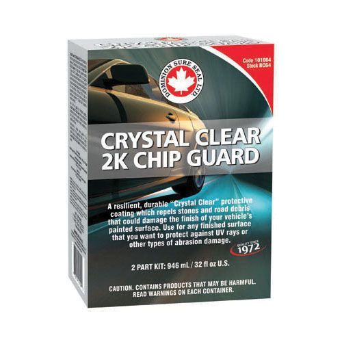 DOMINION SURE SEAL 101004 Crystal Clear 2K Chip Guard, 32 fl-oz, Liquid