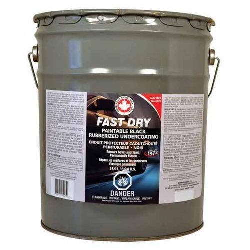 BUF5 Super Protector Series Fast Dry Undercoating, 5 gal Pail, Black