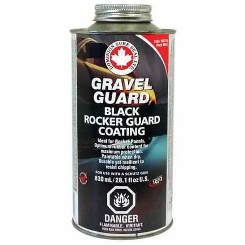 BVG2 Gravel Guard, 1 qt Can, Silver, Liquid, Medium Texture