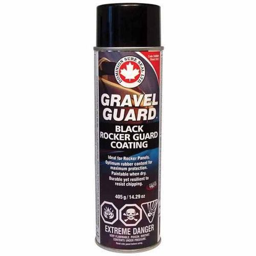 DOMINION SURE SEAL 240081 SVG1 Gravel Guard, 20 oz Can, Black, Aerosol, Coarse Texture