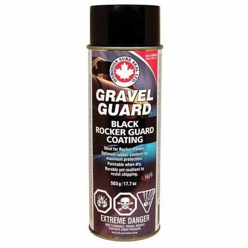 SVG124US Gravel Guard, 503 g Can, Black, Aerosol, Coarse Texture