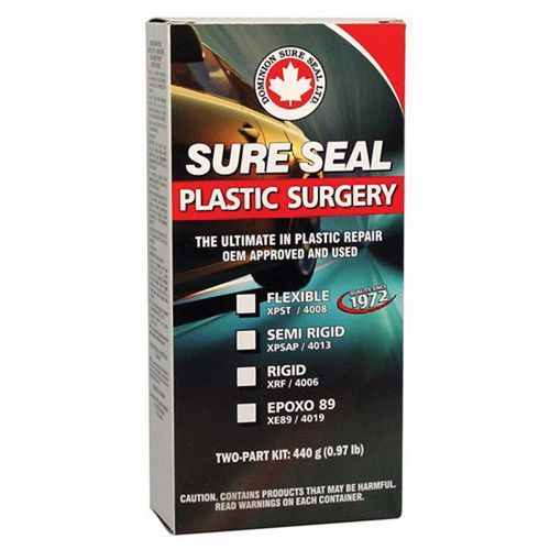 DOMINION SURE SEAL 400801 Plastic Surgery Series 2-Component Flexible Epoxy Adhesive Filler, 2 lb, Liquid