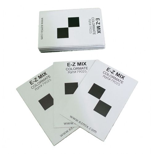 E-Z Mix 79025 Colormate Magnetic Spray Out Cards