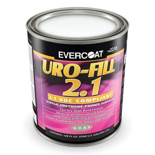 Acrylic Urethane Primer Surfacer, 1 gal Can, Gray, 4:1 Mixing
