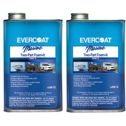 Evercoat 105612 2-Part Foam-It, 0.5 gal Can, Brown, Liquid