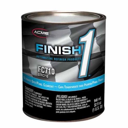 FC710-4 Ultimate High Solid 4.23 VOC Spot/Panel Clearcoat, 1 qt Can, Gloss