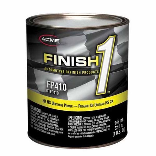 Sherwin-Williams Paint Company FP41014 FP410-4 High Build 2K HS Urethane Primer, 1 qt Can, Gray, 4:1 Mixing