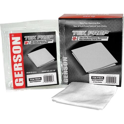 Gerson 020009C Tack Cloth, 18 in L x 18 in W, White