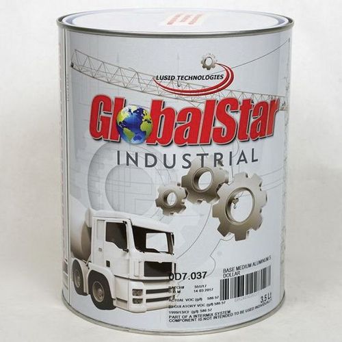 GlobalStar 0D7.037 0D7037 Mixing Toner, 3.5 L Can, Medium Silver Dollar Aluminum