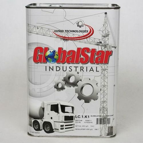 GlobalStar LC.1.K1 LC1K1 2.1 VOC 2K Urethane Clearcoat, 1 gal Can, High Gloss, 4:1 Mixing