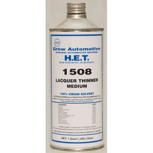 Grow Automotive 1508-04 LACQUER THINNER MEDIUM