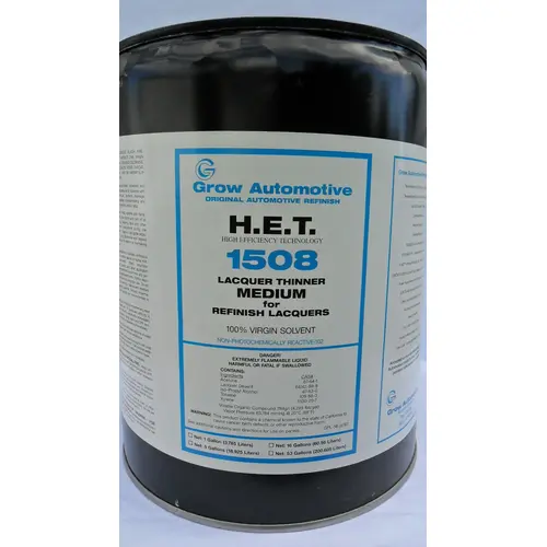 Grow Automotive 1508-05 LACQUER THINNER MEDIUM