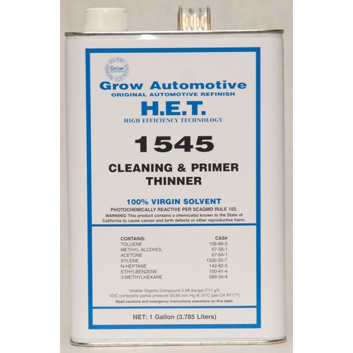Grow Automotive 1545-01 CLEANING & PRIMER THINNER