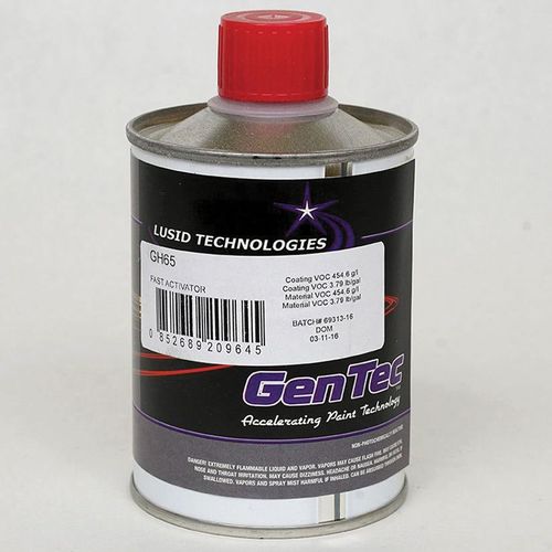 GenTec GH65(H) GH65H Fast Activator, 1/2 pt Can, Clear, Liquid