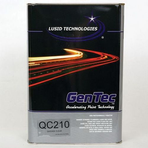 QC210G Premium 2.1 VOC Automotive Quickie Clearcoat, 1 gal Can, Gloss, 4:1 Mixing
