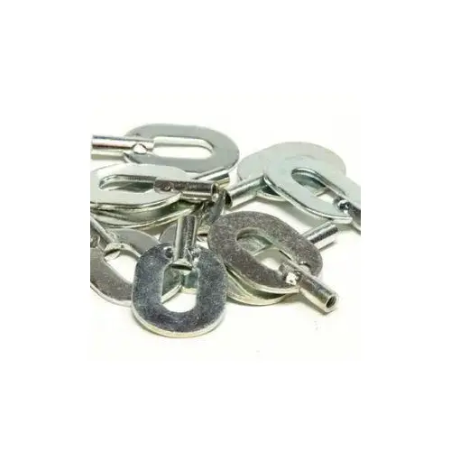 Pulling Tab, Use With: Threaded Aluminum and Steel Pulling Studs Chrome Plated