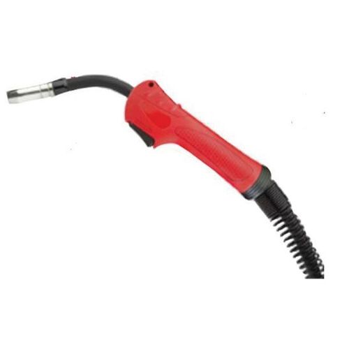 MIG Torch, Red Handle, Use With: HSM250 Double-Pulse Synergic MIG Welding System