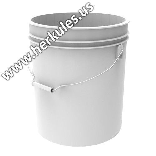 herkules 1002914 5 gal Wash and Rinse Pail Bucket, Use With: G511, G520 and G550 Paint Gun Washers