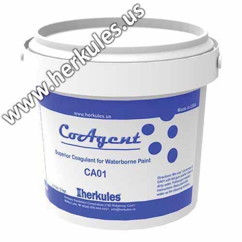 herkules CA01 Superior Coagulant, 4.4 lb Pail, Light Tan to Gray, Granular Solid