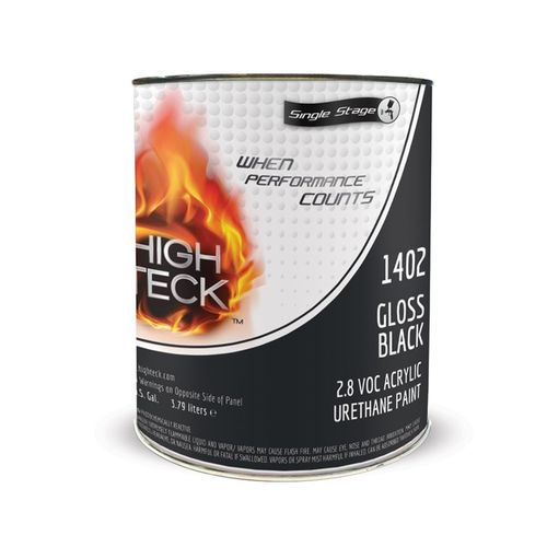 High Teck Products 1402-1 Gloss Black Single Stage-GL