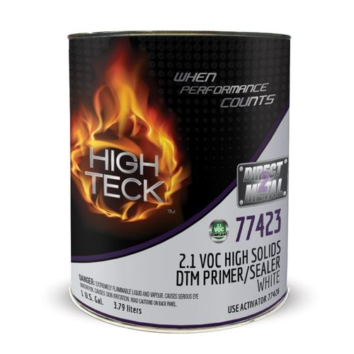 High Teck Products NO-77423-1 2.1 VOC High Solids DTM Primer/Sealer-White-GL