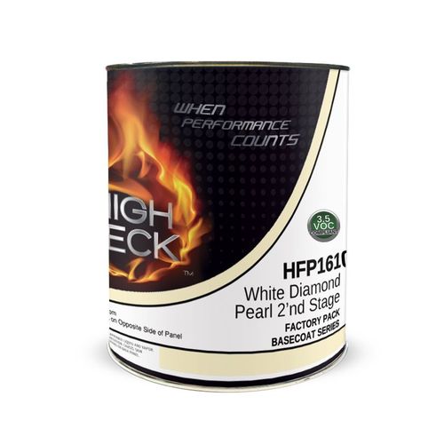 High Teck™ HFP161C-1 Series HFP Low VOC Urethane Basecoat, 1 gal, White  Diamond Pearl, 6.8 lb/gal VOC