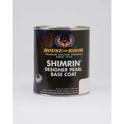 PBC40-Q01 Designer Pearl Series Universal Basecoat, 1 qt Can, Violette