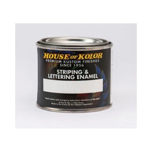 House of Kolor U11.B06 U11-B06 Striping and Lettering Enamel, 4 oz Can, Pale Gold