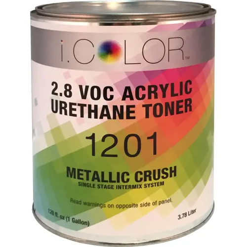 iColor ICO.1201.G01 Metallic Crush Aluminum Single Stage Toner