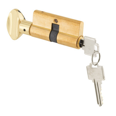 Screen and Storm Door Key Cylinder With Thumb Turn with Weiser Keyway Other