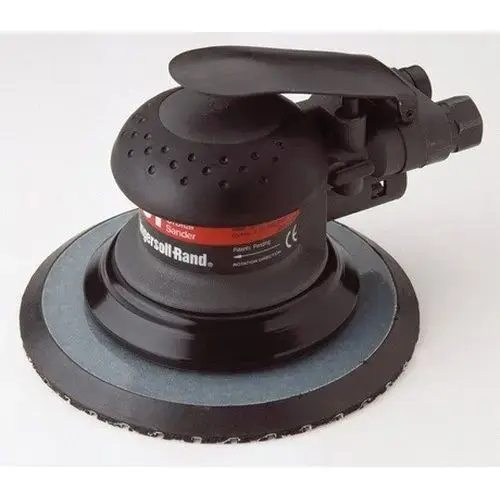 Random Quiet Air Sander, 6 in, 12000 rpm, 8 cfm, Composite