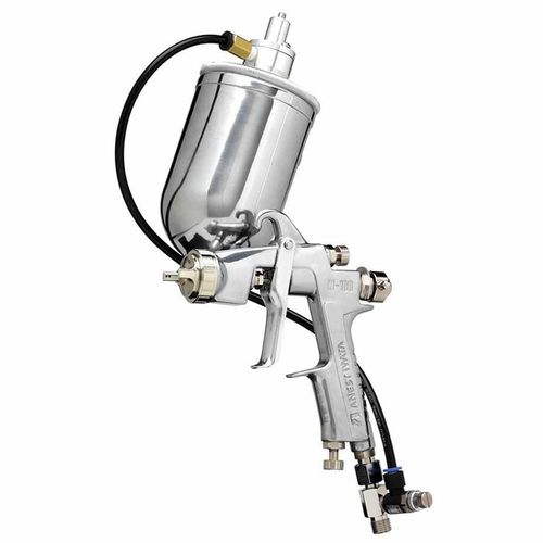 ANEST IWATA 4588B W101-AG Series Agitated Gravity Feed Specialty Spray Gun with Cup, 1.3 mm Nozzle, 400 mL Capacity