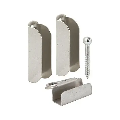 Gray Window Screen Hardware Kit - Carded