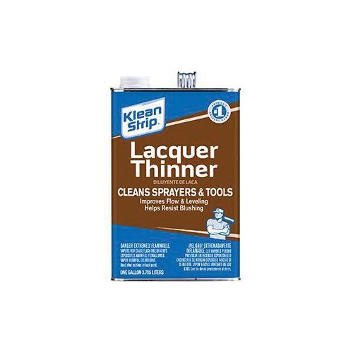 Klean-Strip QML170SC-XCP6 Lacquer Thinner, 1 qt Can, Clear - pack of 6
