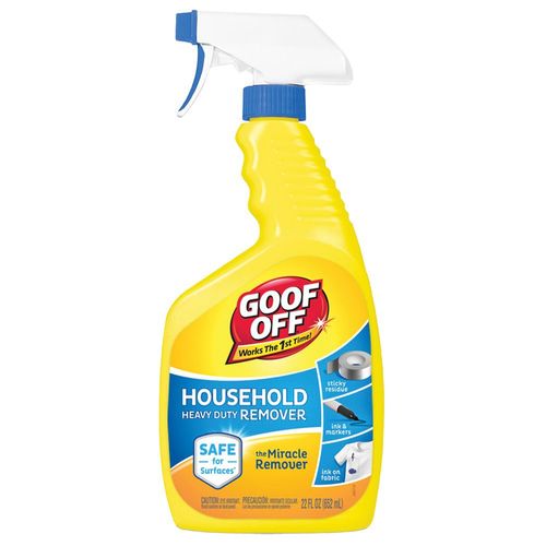 Heavy Duty Household Remover, 22 oz Trigger Spray Bottle, Slight Yellow to Clear