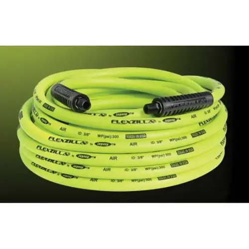 HFZ3835YW2 Lightweight Air Hose, 3/8 in, 35 ft, Neon Green