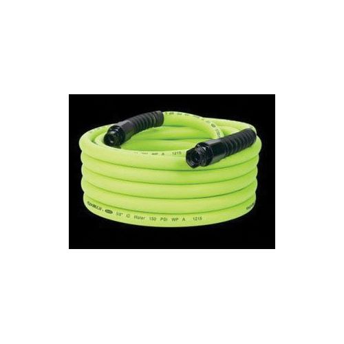 Flexzilla HFZWP550 Pro Water Hose, 0.63 in ID x 3/4 in OD x 50 ft L, Polymer, Green/Black