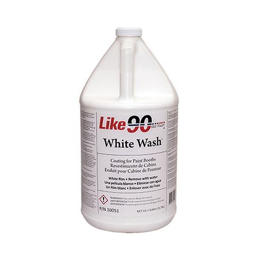 Like90 10051 Washable Booth Coating, 1 gal Can, 535 sq-ft/gal Coverage, White