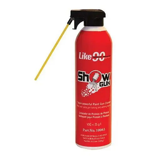 Super-Powerful Paint Gun Cleaner, 11.5 oz, 2-Way Aerosol Can, Clear