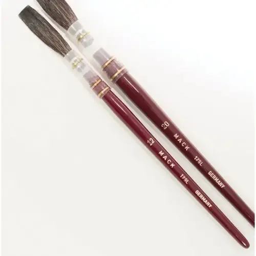 179L Series Kazan Squirrel Hair Lettering Pencil Quill, #12 Brush, 1-1/2 in L, Brown