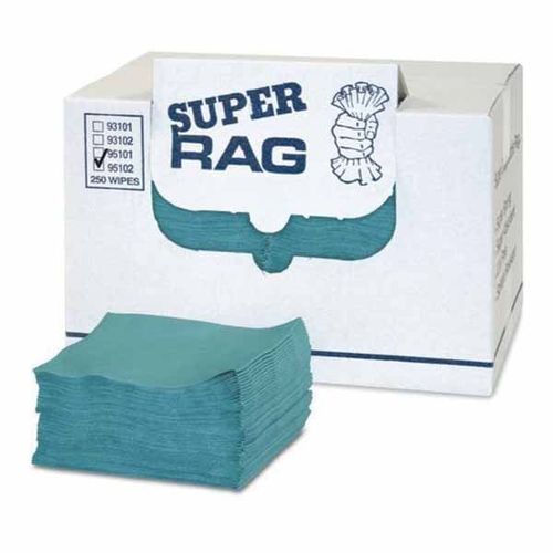 MDI 95102 Optimum Performance 1/4 Fold Supreme Towel, 250, 16 in L x 13 in W, Spunlace Blue