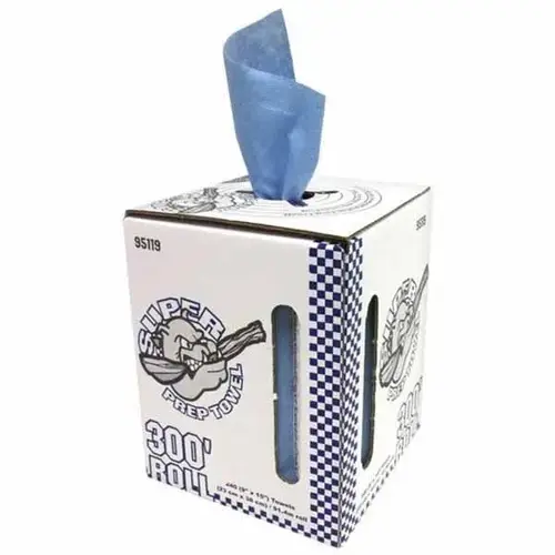 MDI 95119 Optimum Performance Supreme Towel, 240, 15 in L x 9 in W, Spunlace, Blue