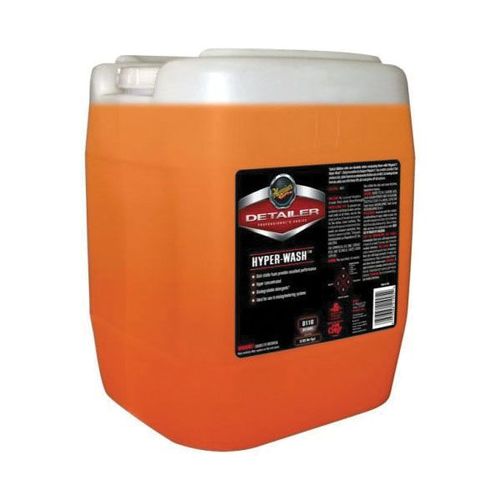 Meguiar's D11005 Hyper-Wash, 5 gal Pail, Bright Orange, Liquid