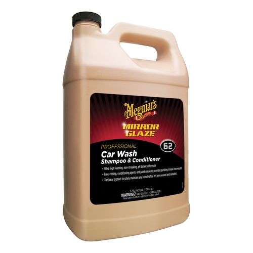 Professional Carwash Shampoo and Conditioner, 1 gal Can, Blue Green, Liquid
