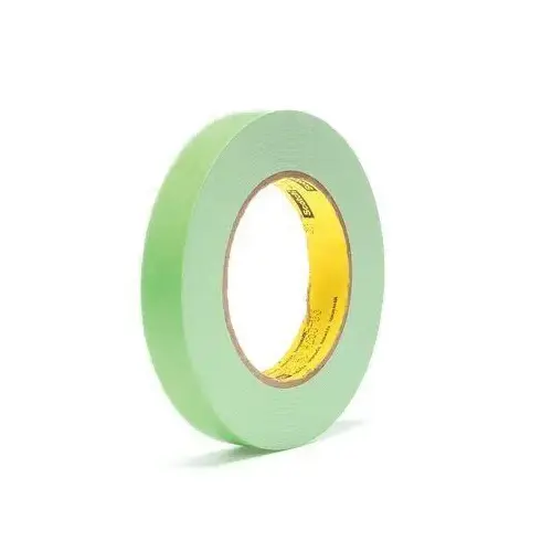 0 256 Series Printable Flatback Paper Tape, 60 yd x 3/4 in, Light Green