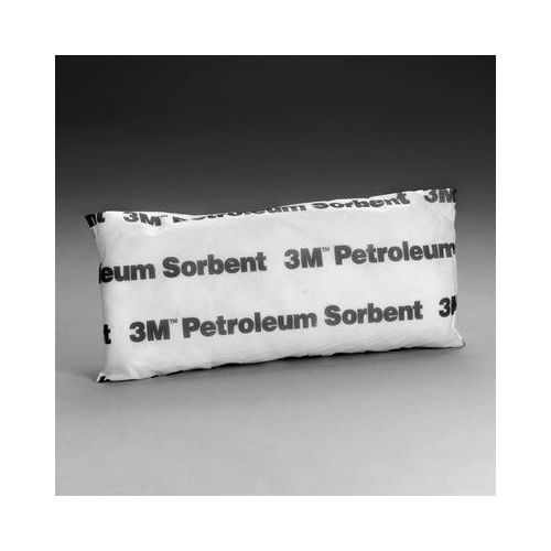 3M 21545 T Series Petroleum Sorbent Mini Pillow, 15 in L x 7 in W, 12.7 gal Absorption Capacity