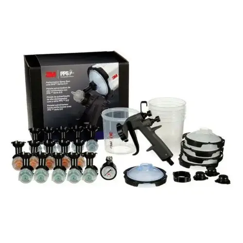 Performance Spray Gun System with PPS 2.0, 1.2 to 2 mm Nozzle Size, 145 psi, 13 scfm